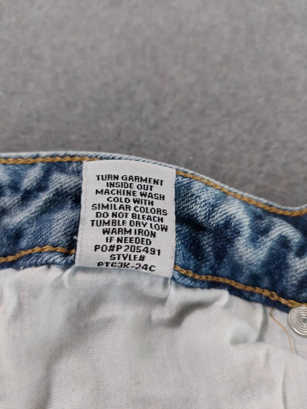 Almost Famous Checkered Straight Leg Jeans Blue Checkerboard Size 0